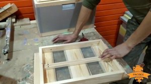 Улей 8 рамок с двумя летками +перегородка.  Стенка 40мм.  Полний обзор,универсальность улья.