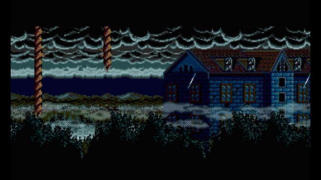 Sega Mega Drive 2 (Smd) 16-bit Splatter House 2 (Дом ужасов 2) Stage 1