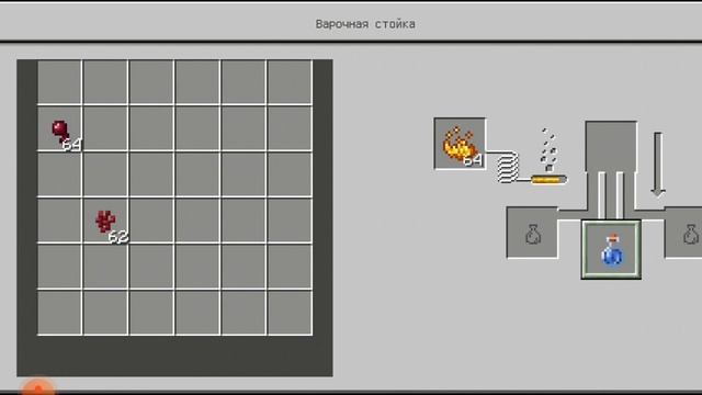 Как сделать стол зельеварения в minecraft