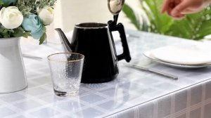 Скатерть прозрачная жидкое стекло на стол