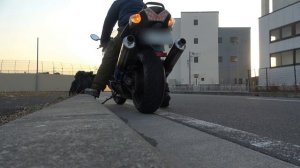 The Only Exhaust sound of 2008 Kawasaki ZZR1400(ZX-14) with WYVERN Twin Full Exhaust by R's Gear