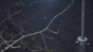 А снег идёт снег идёт по щекам моим бьёт, бьёт. Болею очень температурен, стою и жду тебя как дурен