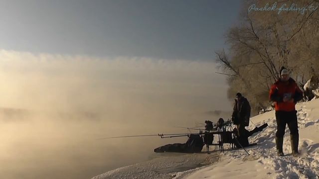 Зимний Фидер в -20!!!!❄️ По Открытой Воде , Москва река , Экстримальная рыбалка