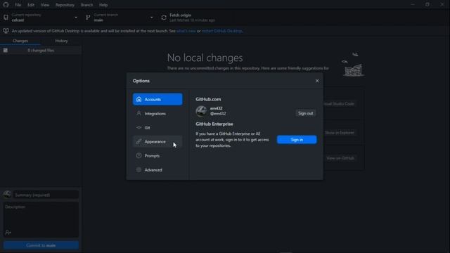 linking your GitHub desktop with your GitHub account смотреть онлайн
