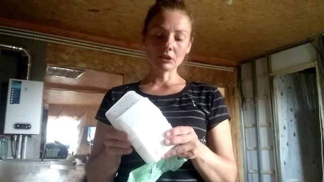 Домашнее сливочное масло из козьего молока за 1 минуту.Домашняя сметана.Формы для масла.