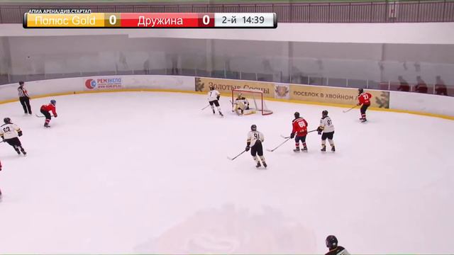 Дружина (Красногорск) - Полюс Gold | 06.12.20 | ЛД АПИА смотреть онлайн