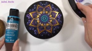 Rock Mandala Painting Tutorial | Mandala Brainstorm 4.5