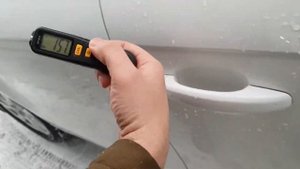 Audi A4 замер толщины ЛКП