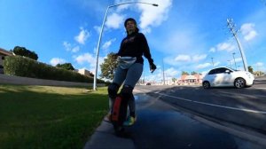 Sidewalk Hustler | EUC Cruising | InMotion V8S | Electric Unicycle