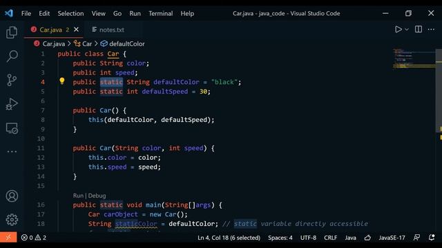 Method Overriding vs Method Overloading