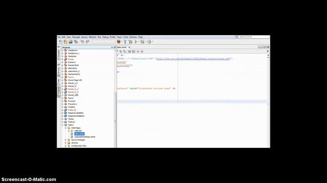 First Application in JSF - Aplicaciòn en JSF (Java server Faces) video # 1 - Español смотреть онлайн