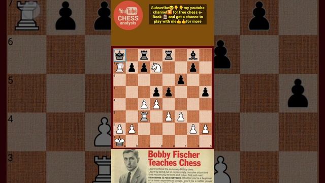 Bobby Fischer's Best Checkmate Pattern part 5 | Bobby Fischer teaches Chess