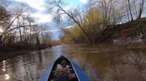 Весенний сплав по реке Андоба Костромской области, 2021г. Спасение утопающих лосят.