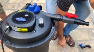 Fish Pond/Aquarium Filter Unboxing & User Review | SUNSUN CPF/A 15000 Bio Filter With 18W UV Lamp