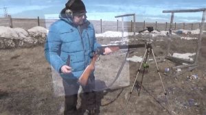 ИЖ-27ЕМ-Пристрелка ружья дробью и пулей