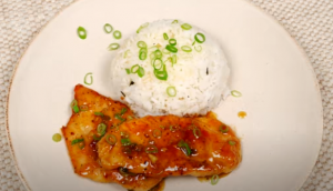 Ужин из куриной грудки.