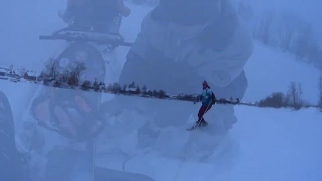 Мотособака и сноуборд ;) Катаем в Повракуле) смотреть онлайн