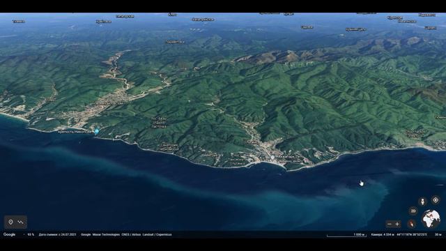 Побережье Черного моря, от Керченского пролива до Адлера, через Анапу, Новороссийск, Туапсе и Сочи!