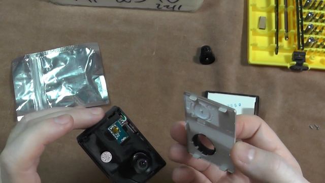 Камера Eken H9 как разобрать, замена объектива исправление искажений смотреть онлайн