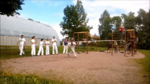 Капоэйра. Соло. Выступление. Санкт-Петербург. Тренировка. Спортивный праздник. Axe Capoeira