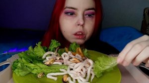 МОРЕПРОДУКТЫ МУКБАНГ/mukbang