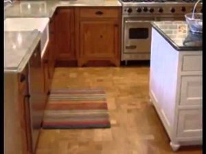 Пробковые полы после установки