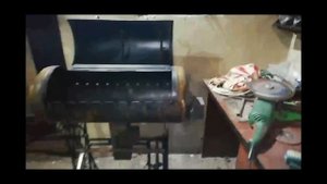 Мангал из газового баллона. ДЕТАЛИ. КОПТИЛЬНЯ 10в1. КАЗАН. BBQ. мангал из баллона. гриль. мангал.