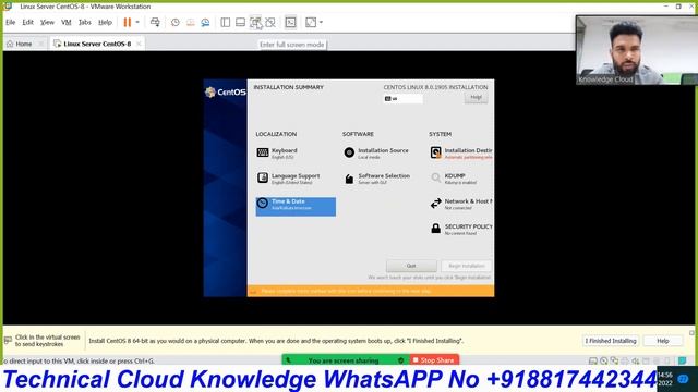 Linux Lecture  4   Linux CentOS Installation | By Sanjay Dahiya