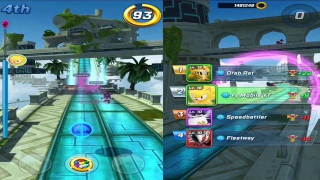 Sonic Forces - The Difference Between Super Sonic Lv.1 vs Super Sonic Max Lv, 16 - Android Gameplay смотреть онлайн
