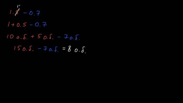 Ондық бөлшектерді азайту  Математика 5 - сынып  Қазақ Хан Академиясы