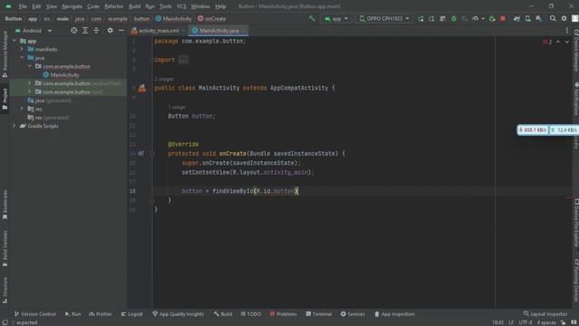 How to Create a Button in Android Studio | Java. #android_studio смотреть онлайн