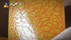 57. Кракелюр на стекле. Технология нанесения