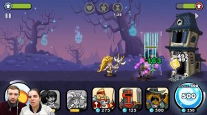 БолтушкА Отдала ПРоХоДиМЦу Нового ЛЕЧИТЕЛЯ! #252 - игра Tower Conquest