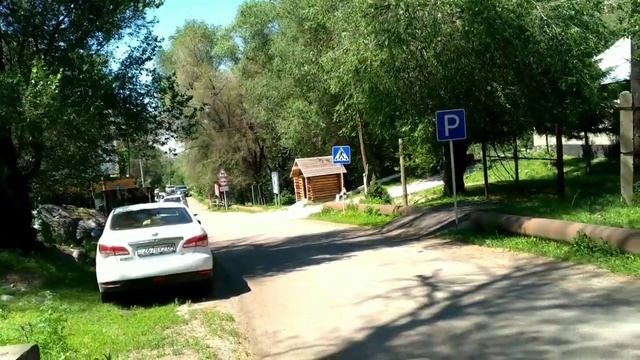 Казахстан, Алматы, р. Талгар прогулка до заповедника. смотреть онлайн