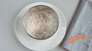 Салат с сельдью Фаворит