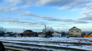 Как  выглядит зимой город Темрюк/Переезд на юг