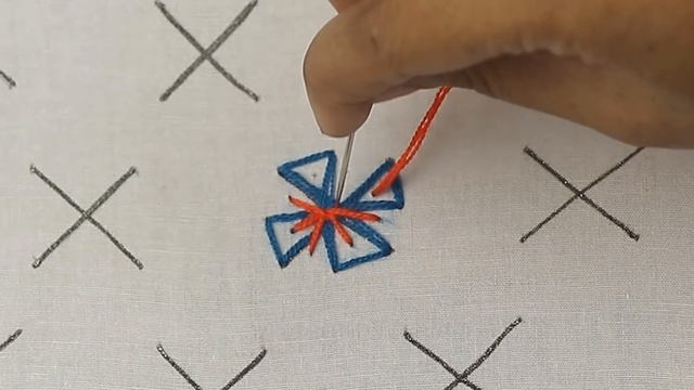 hand embroidery, all over embroidery design with cross stitch, dupatta embroidery designs with bead