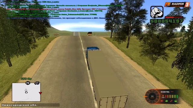 ПЕРВЫЙ РЕЙС НА ФУРЕ! СЛЕТЕЛ ПРИЦЕП...(CRMP | RADMIR) смотреть онлайн