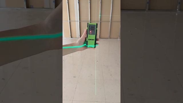 Professional 16 lines 4D Green Beam Laser Level, Outdoor Laser Receiving Pulse Mode