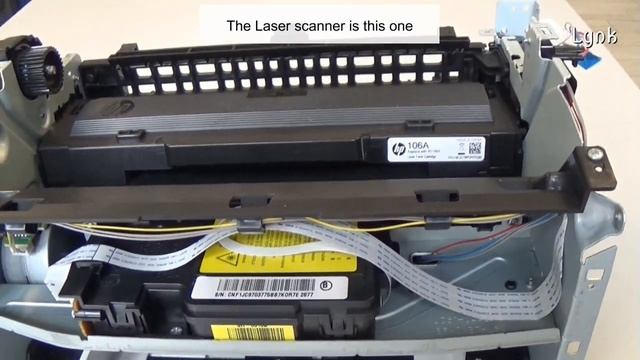 Vertical white lines on the printed page: Cleaning the laser scanner on HP/Samsung laser printers смотреть онлайн