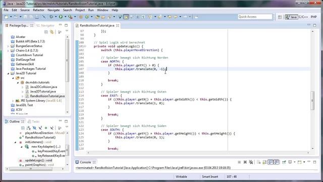 Java 2D Randkollision prüfen (Tutorial) [Deutsch German][HD] 2013 смотреть онлайн