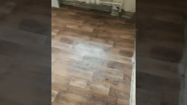 Укладка линолеума на кухне