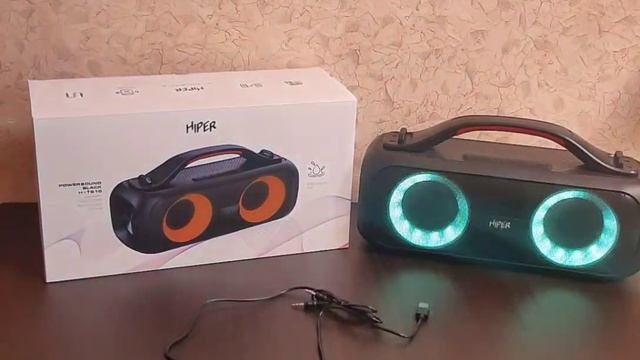 Новая беспроводная акустика HIPER  Powersound (H-TS10)