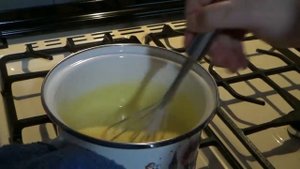 Заварной крем с кокосовой стружкой