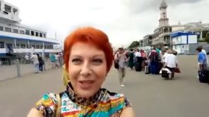 Оксана Сташенко на теплоходе Николай Карамзин