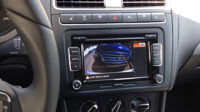 Камера заднего вида от VW Scirocco на а/м VW Polo Sedan (часть 1) смотреть онлайн