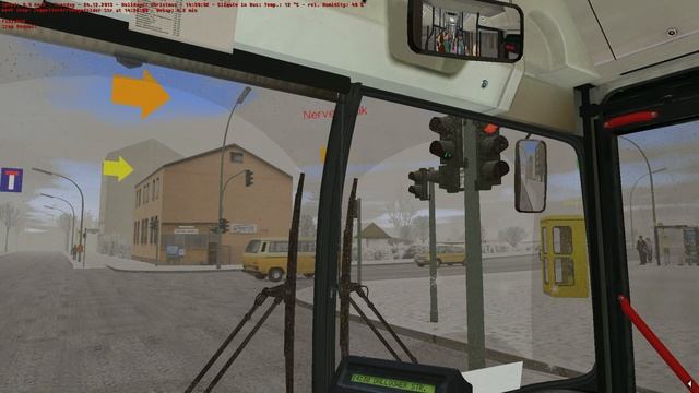 OMSI 2 The Bus Simulator - MAN NG272 Winter Gameplay HD