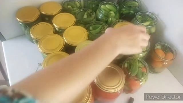Как я мариную огурцы и помидоры на зиму