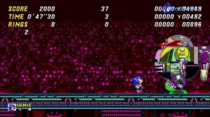 Stardust Speedway Zone over Death Egg Zone ~ Sonic 2 Absolute mods ~ Gameplay