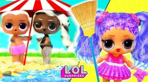 Мария В ШОКЕ! Витчи уехал на море с другой! Мультик про куклы лол сюрприз LOL dolls